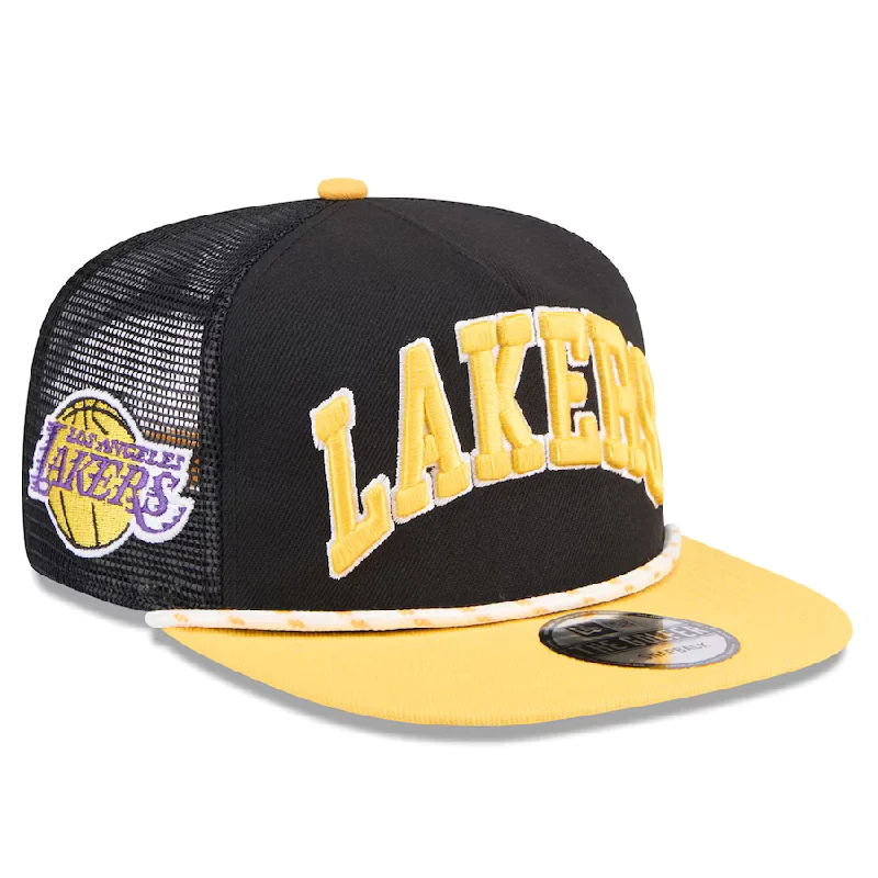 Anime Hat-New Era Los Angeles Lakers Throwback The Golfer Snapback Hat