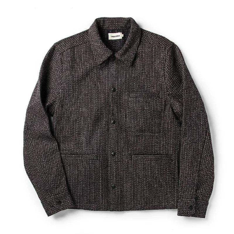 Custom Jacket-The Decker Jacket in Wool Beach Cloth