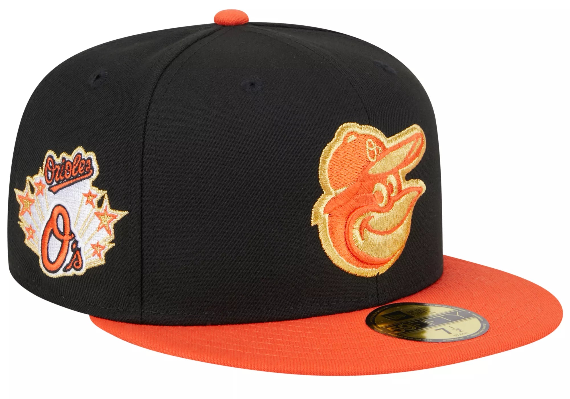 Golf Hat-New Era Baltimore Orioles Game Day 59FIFTY Fitted Hat