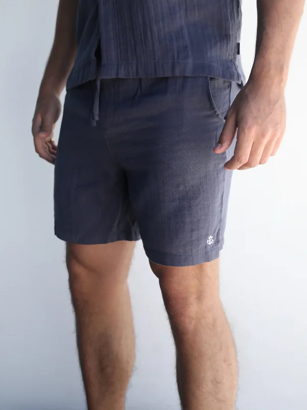 Quick Dry Shorts-Siena Shorts - Navy