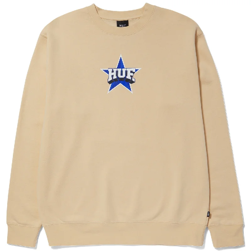 Cycling Sweatshirt-All Star Crewneck | Wheat