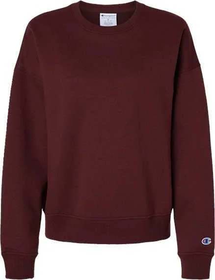 Gothic Sweatshirt-Champion S650 Women's Powerblend Crewneck Sweatshirt - Maroon