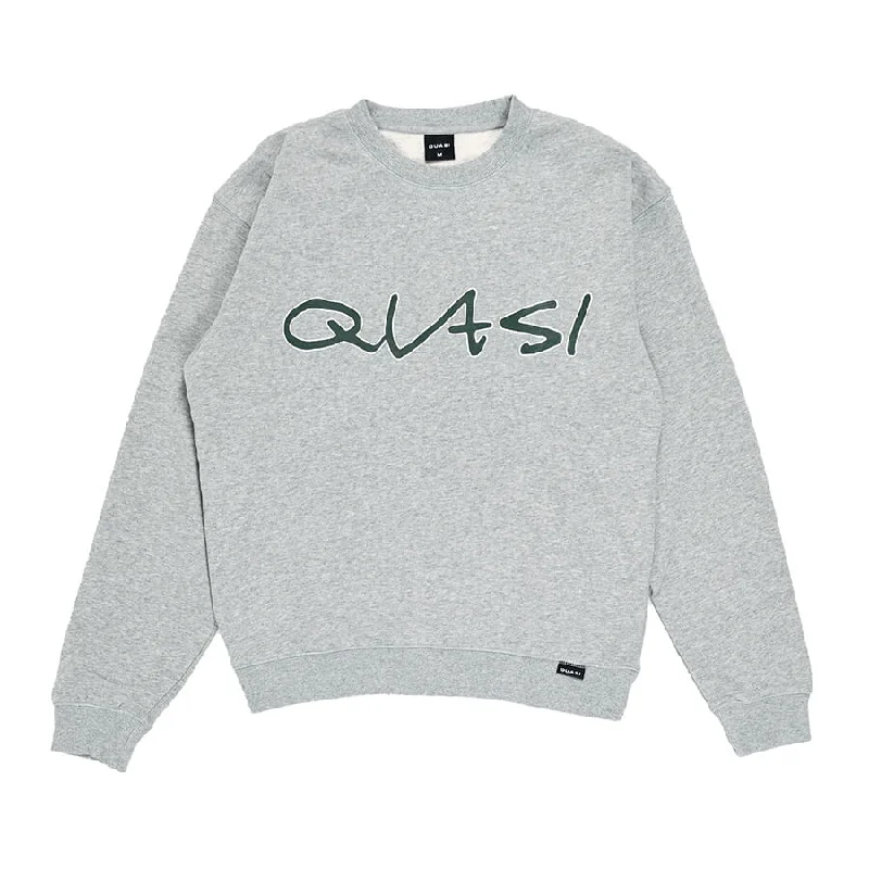 Camo Sweatshirt-Quasi Sig Crew [Heather Grey]