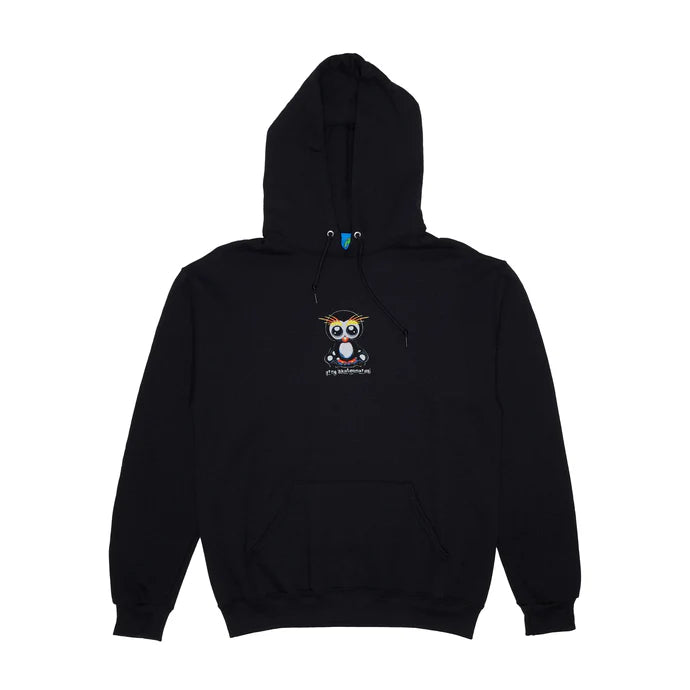 Warm-Up Sweatshirt-Secret Penguin Hoodie | Black