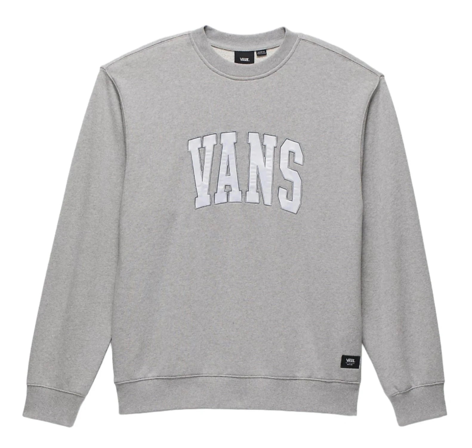 Athletic Sweatshirt-Varsity Crew | Cement Heather